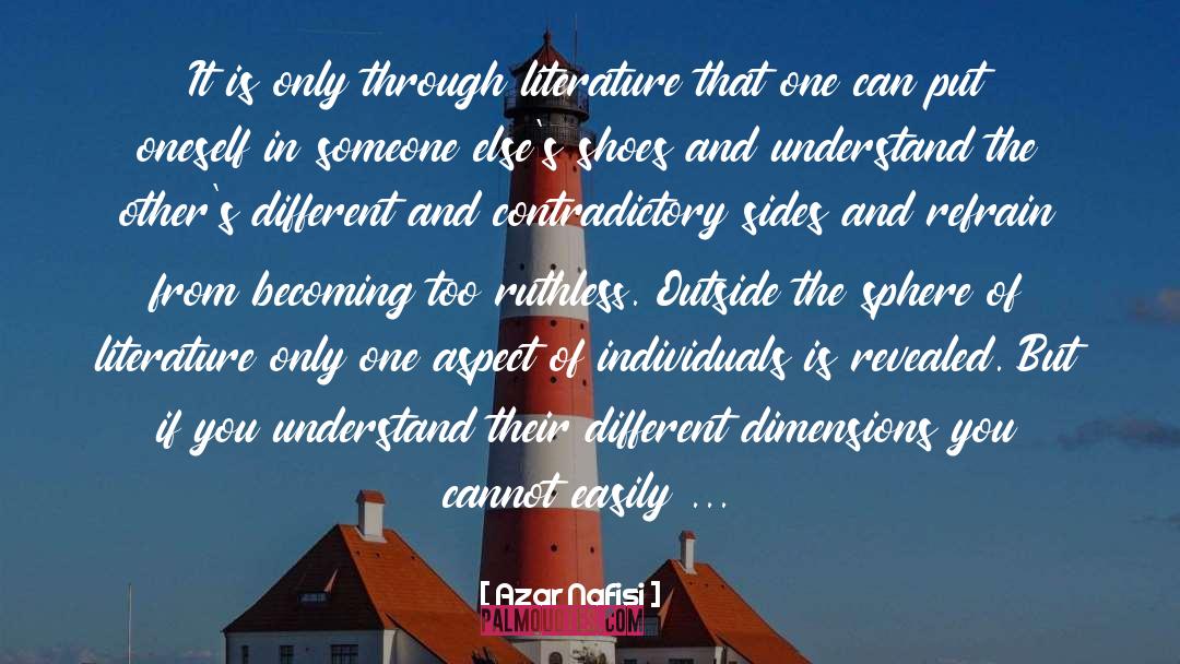 Different Dimensions quotes by Azar Nafisi