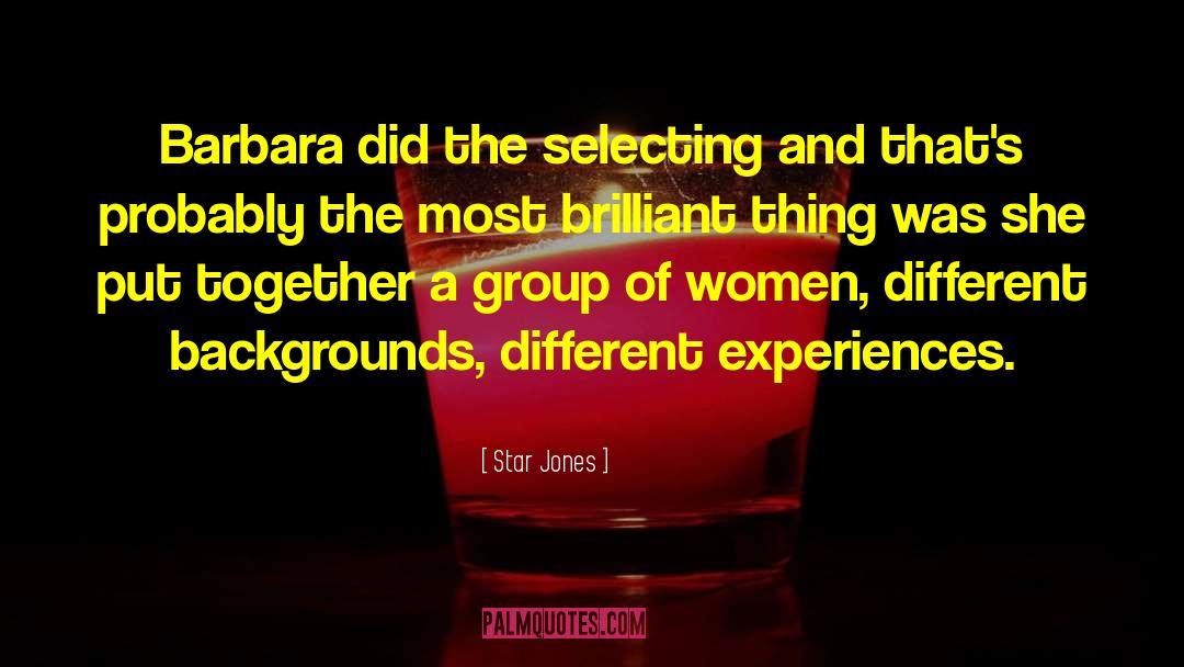 Different Experiences quotes by Star Jones