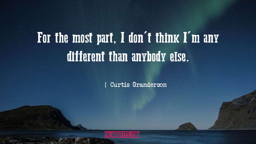 Different Faces quotes by Curtis Granderson