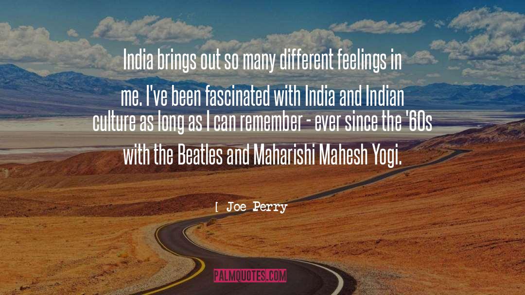 Different Feelings quotes by Joe Perry