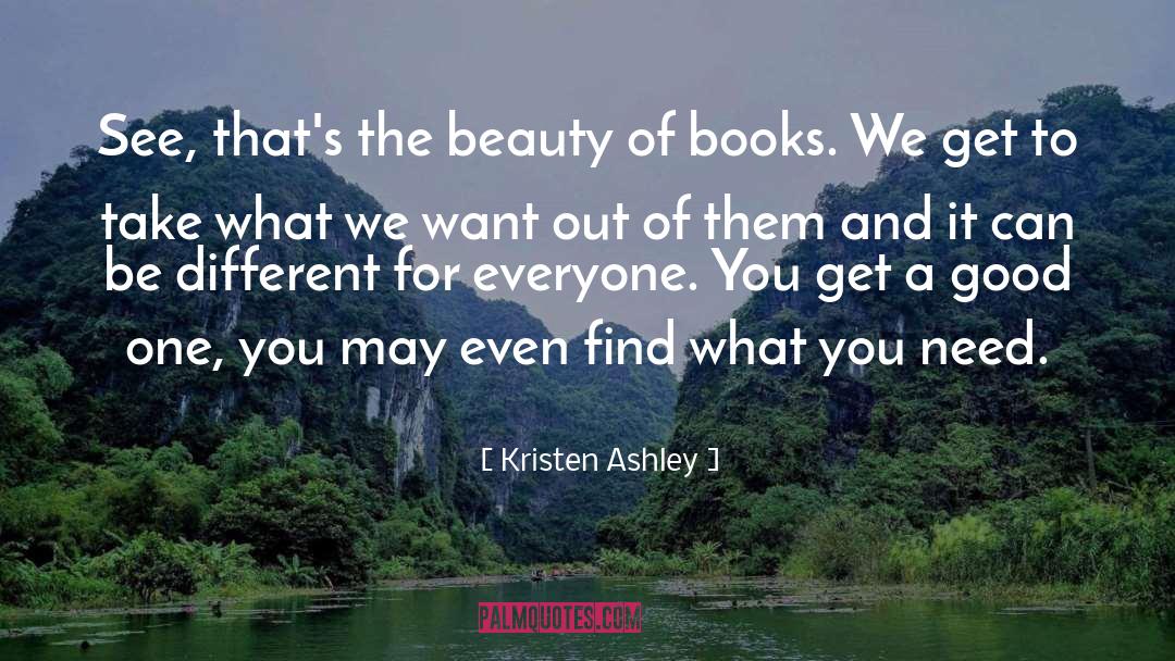 Different For Everyone quotes by Kristen Ashley