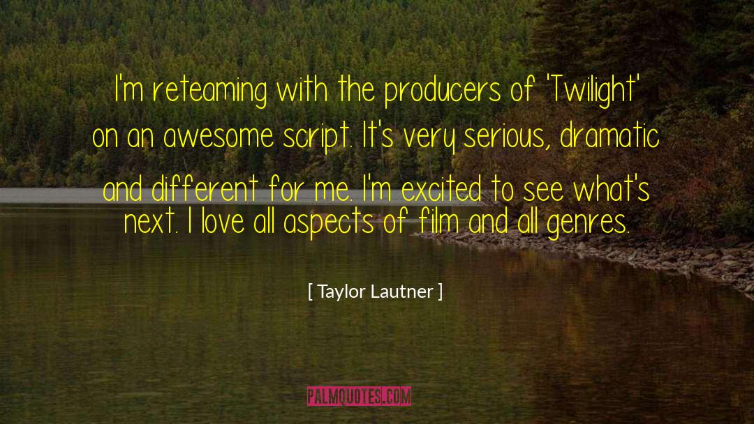 Different Genres Of Music quotes by Taylor Lautner