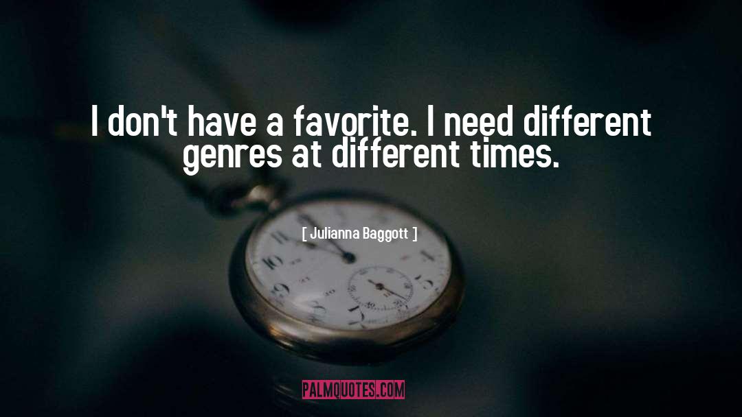 Different Genres quotes by Julianna Baggott