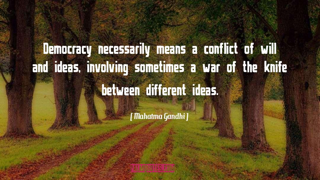 Different Ideas quotes by Mahatma Gandhi