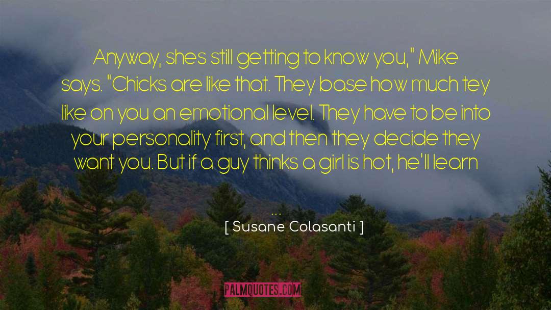 Different Ideas quotes by Susane Colasanti
