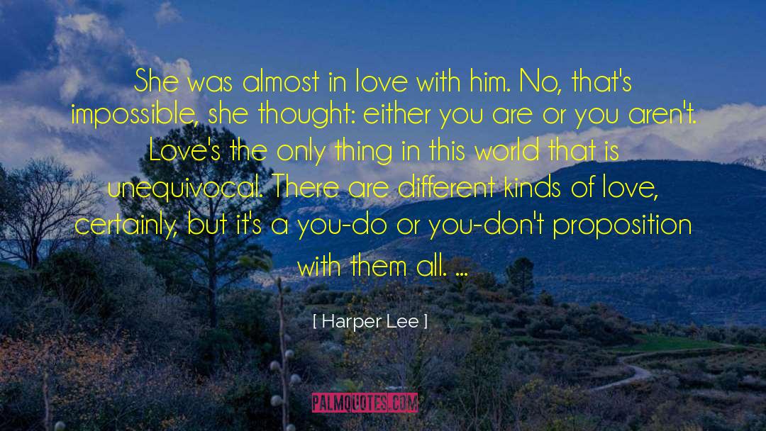 Different Kinds Of Love quotes by Harper Lee