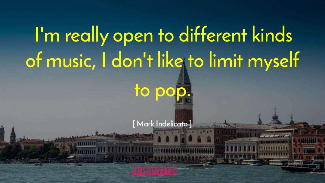 Different Kinds Of Music quotes by Mark Indelicato