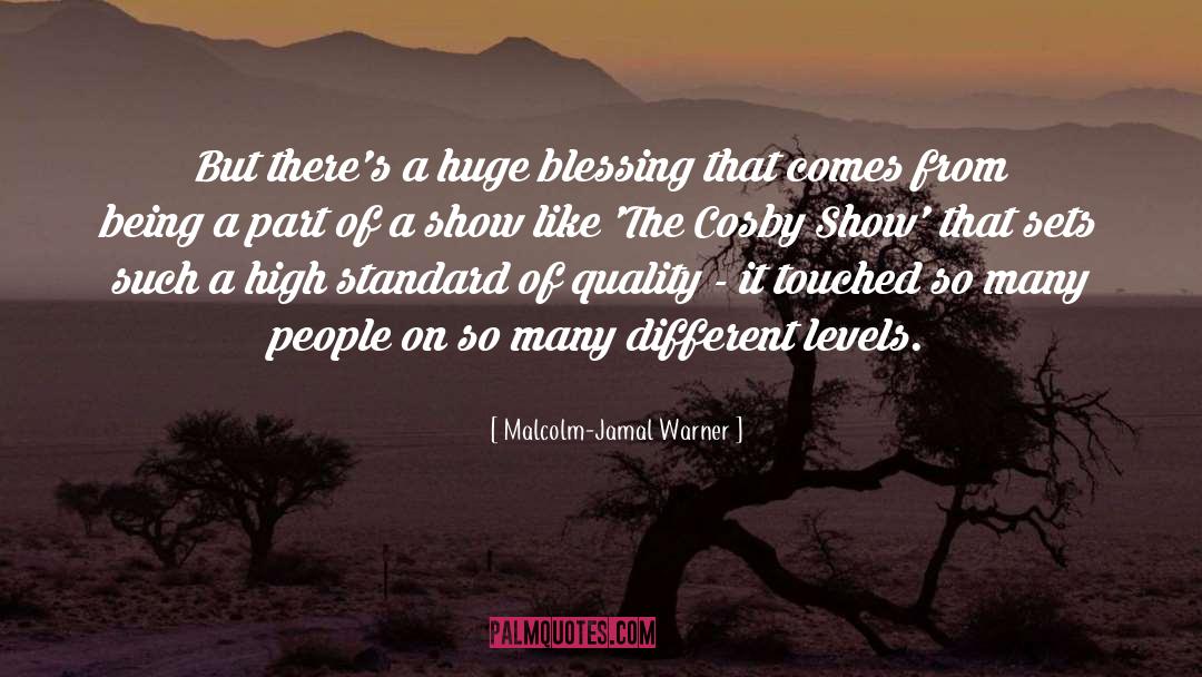 Different Levels quotes by Malcolm-Jamal Warner