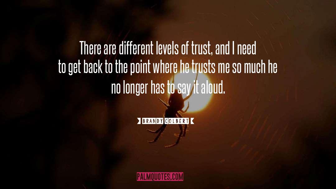 Different Levels quotes by Brandy Colbert