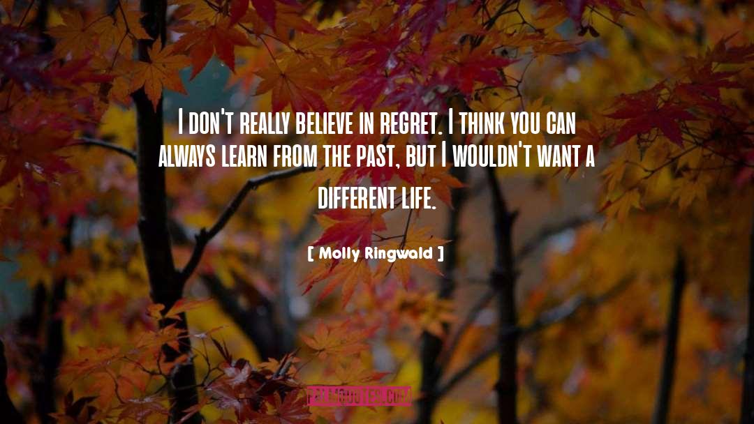 Different Life quotes by Molly Ringwald