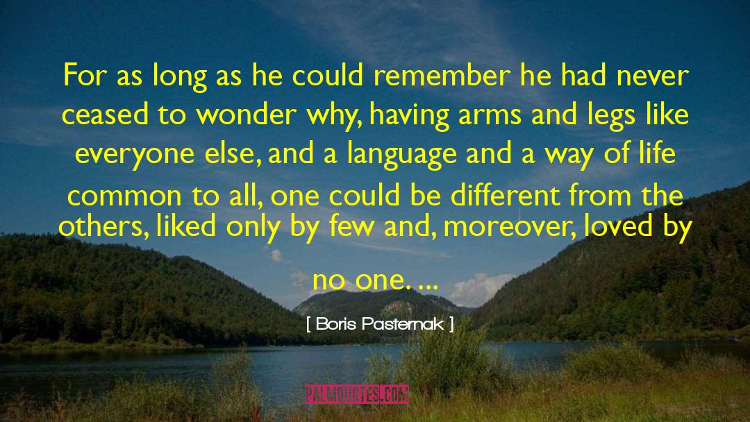 Different Me quotes by Boris Pasternak