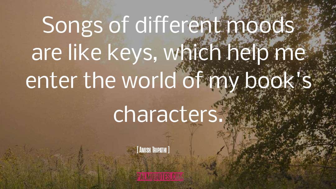 Different Moods quotes by Amish Tripathi