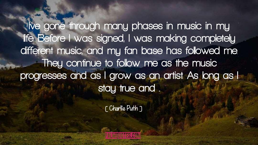 Different Music quotes by Charlie Puth