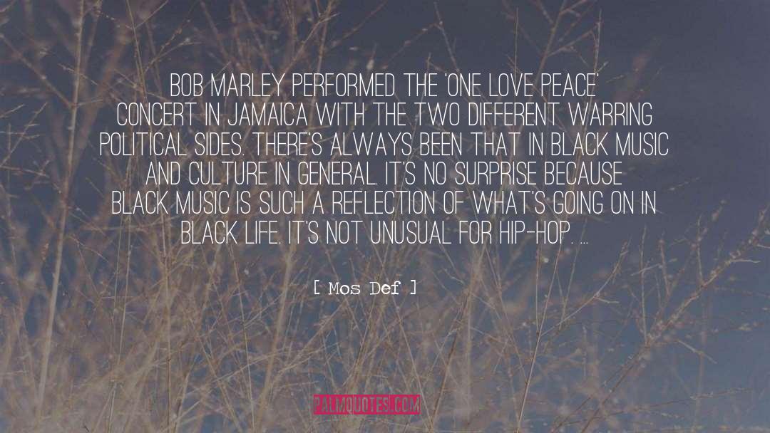 Different Music quotes by Mos Def