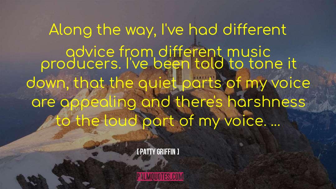 Different Music quotes by Patty Griffin