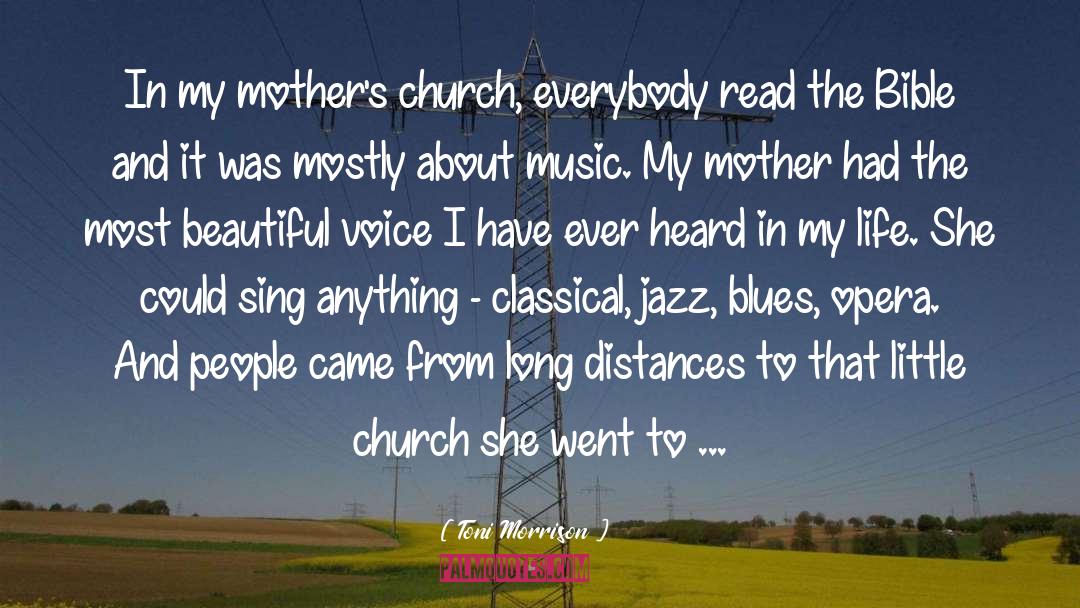 Different Music quotes by Toni Morrison