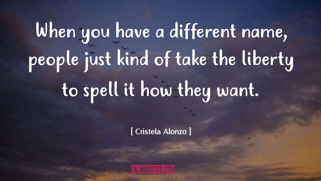 Different Names quotes by Cristela Alonzo