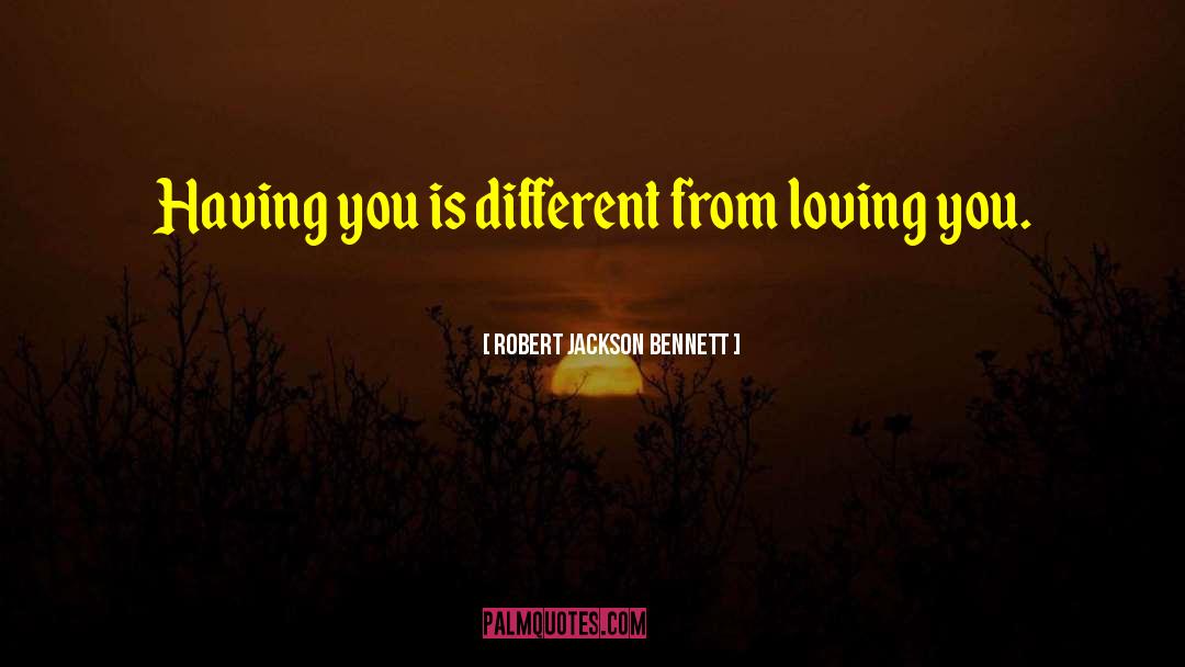 Different Paths quotes by Robert Jackson Bennett