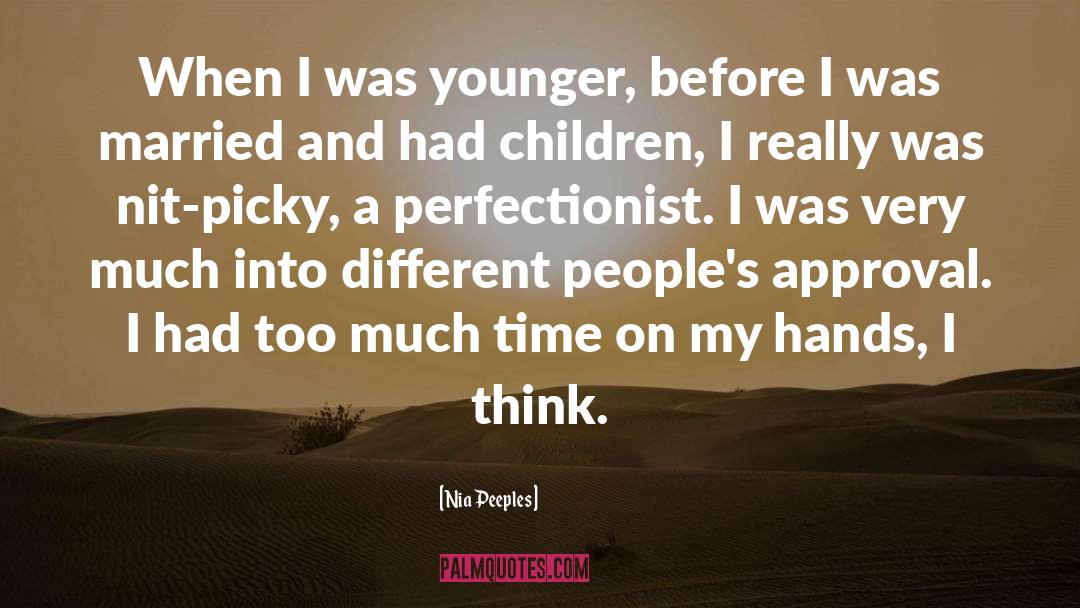 Different Peoples quotes by Nia Peeples