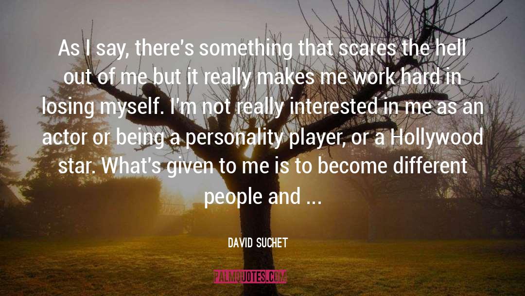 Different Peoples quotes by David Suchet