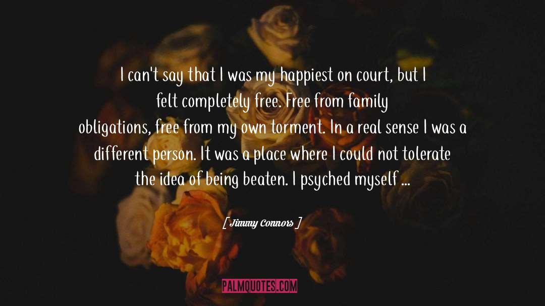 Different Person quotes by Jimmy Connors