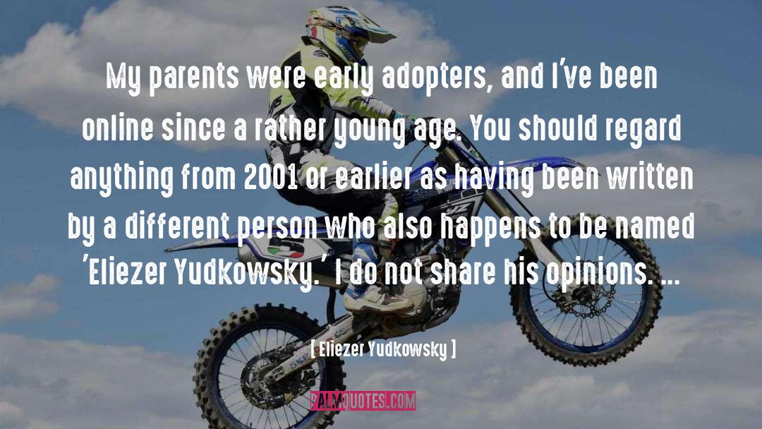 Different Person quotes by Eliezer Yudkowsky