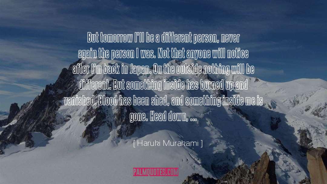 Different Person quotes by Haruki Murakami