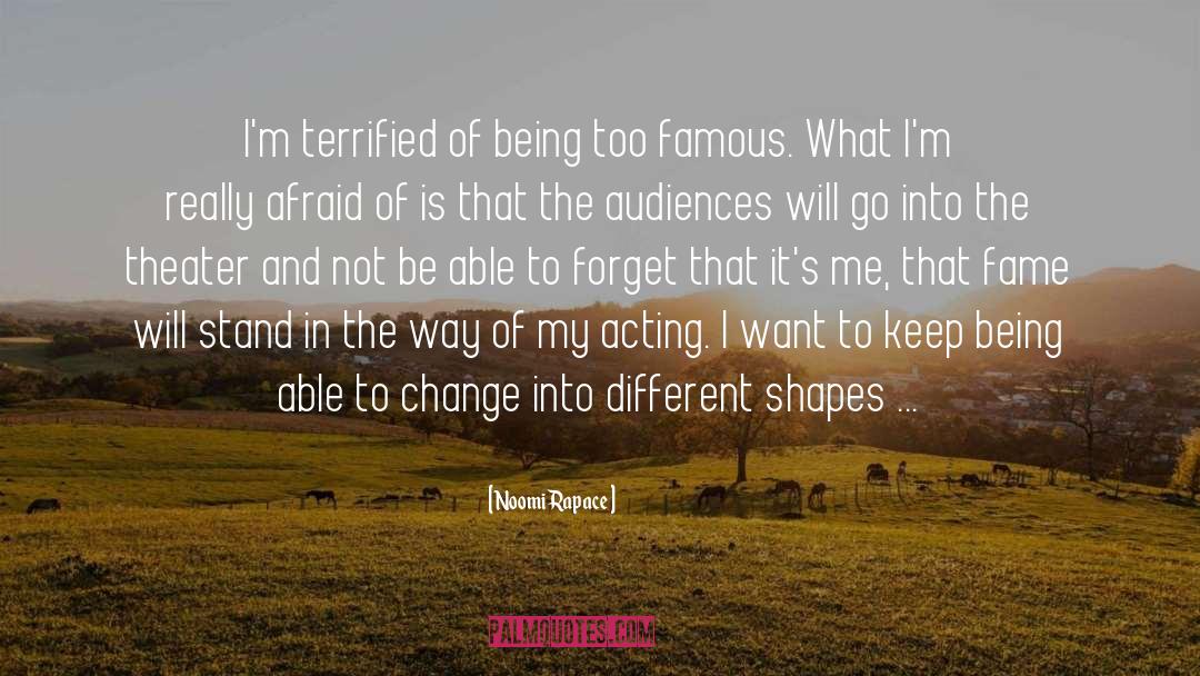Different Personalities quotes by Noomi Rapace