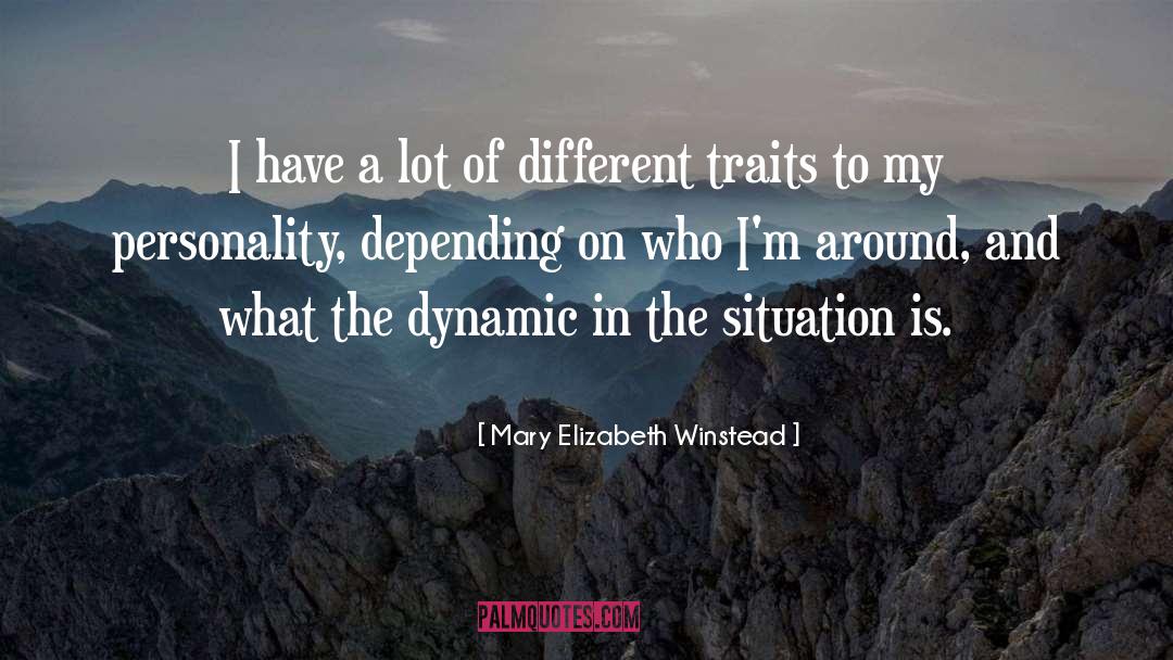 Different Races quotes by Mary Elizabeth Winstead