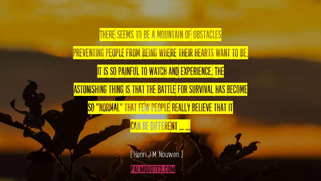 Different Realities quotes by Henri J.M. Nouwen