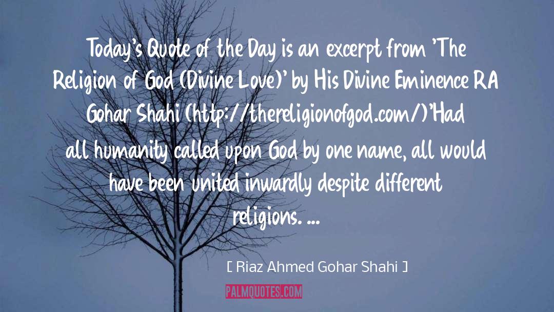 Different Religions quotes by Riaz Ahmed Gohar Shahi
