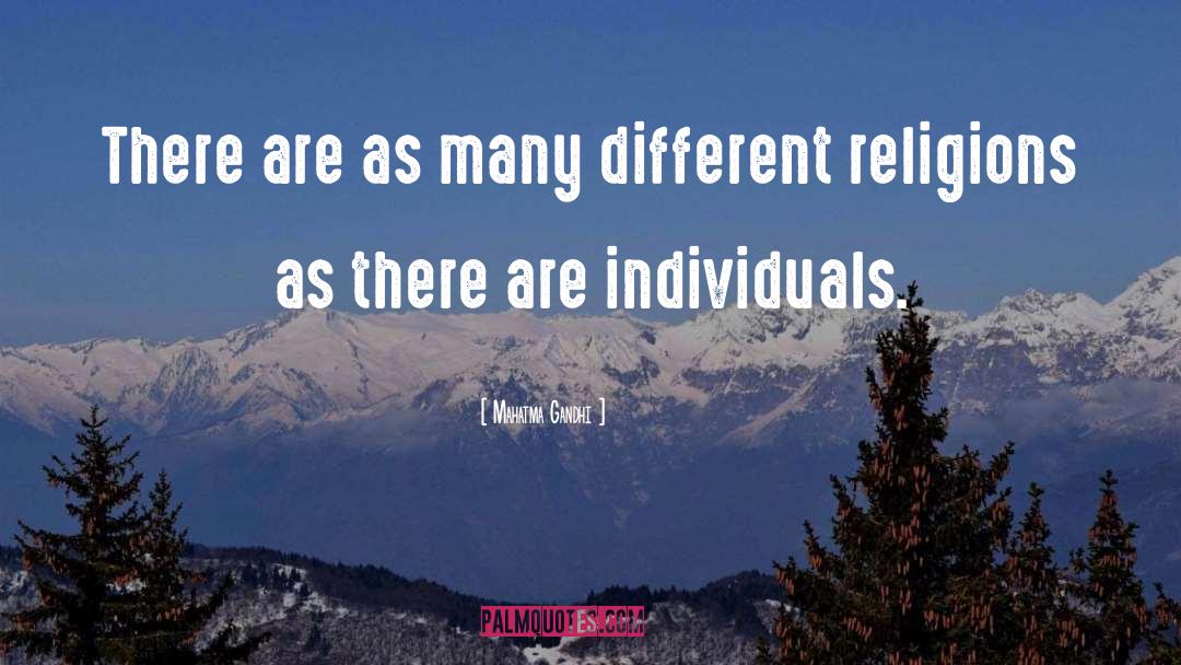 Different Religions quotes by Mahatma Gandhi