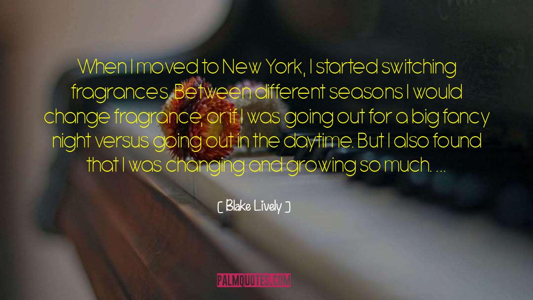 Different Seasons quotes by Blake Lively