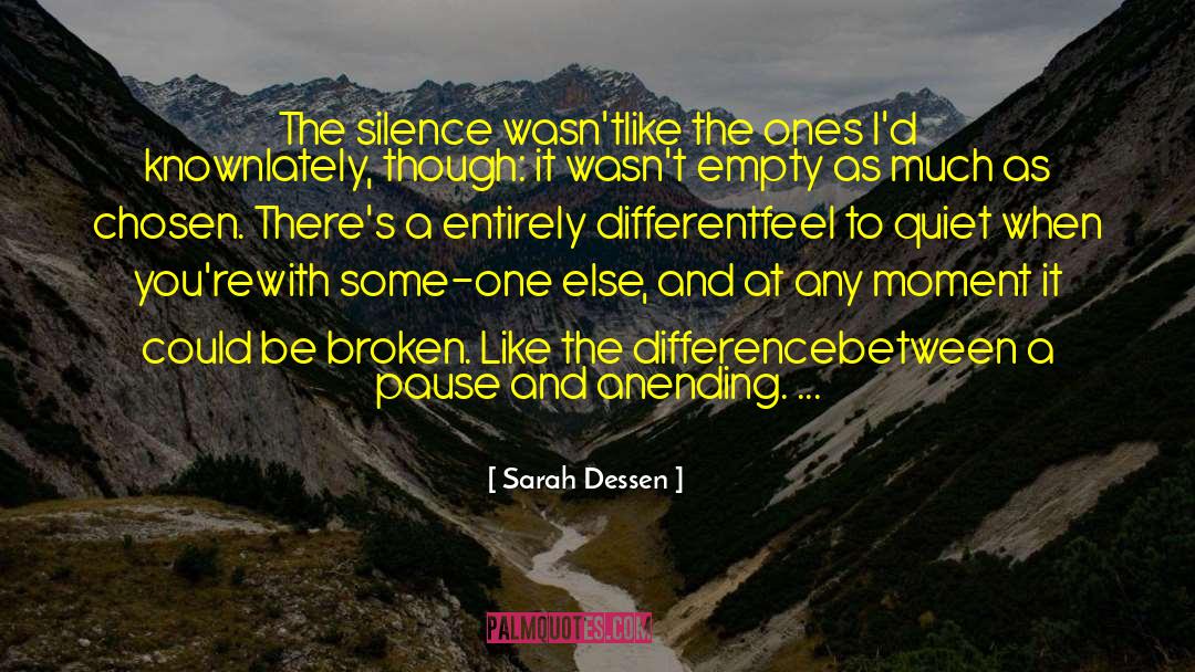 Different Sides quotes by Sarah Dessen