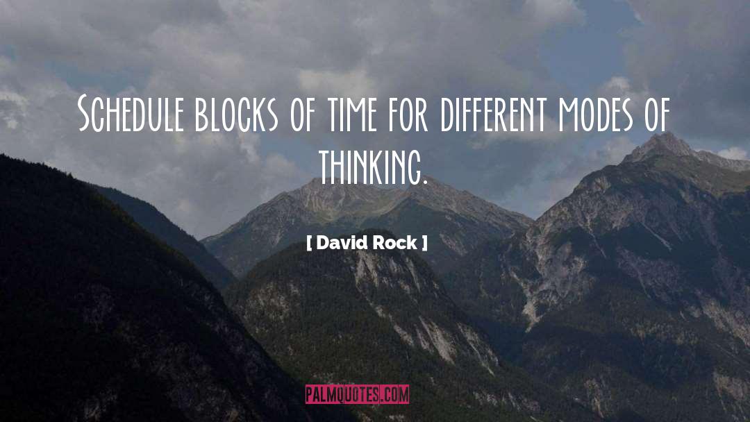 Different Stuff quotes by David Rock