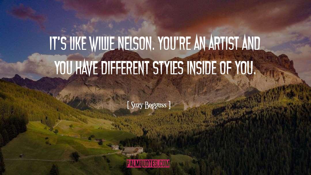 Different Styles quotes by Suzy Bogguss