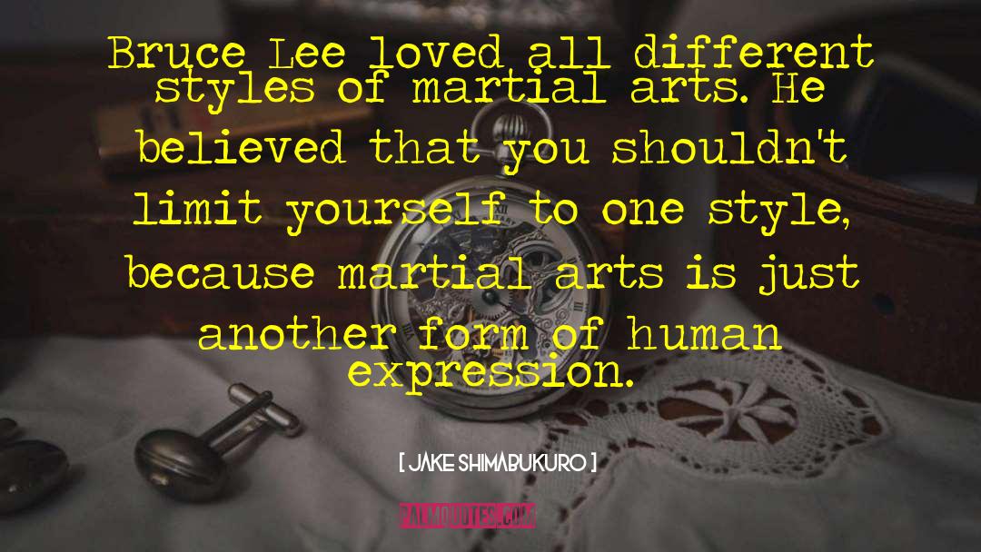 Different Styles quotes by Jake Shimabukuro