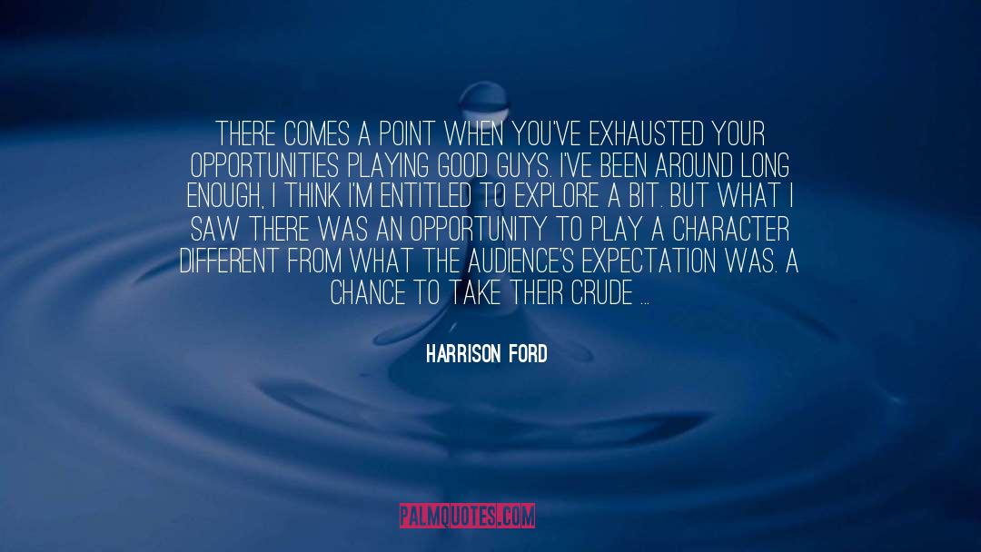 Different Viewpoints quotes by Harrison Ford