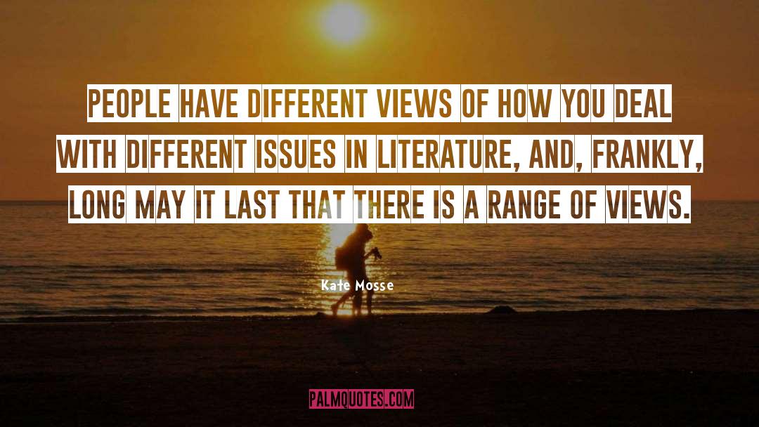 Different Views quotes by Kate Mosse