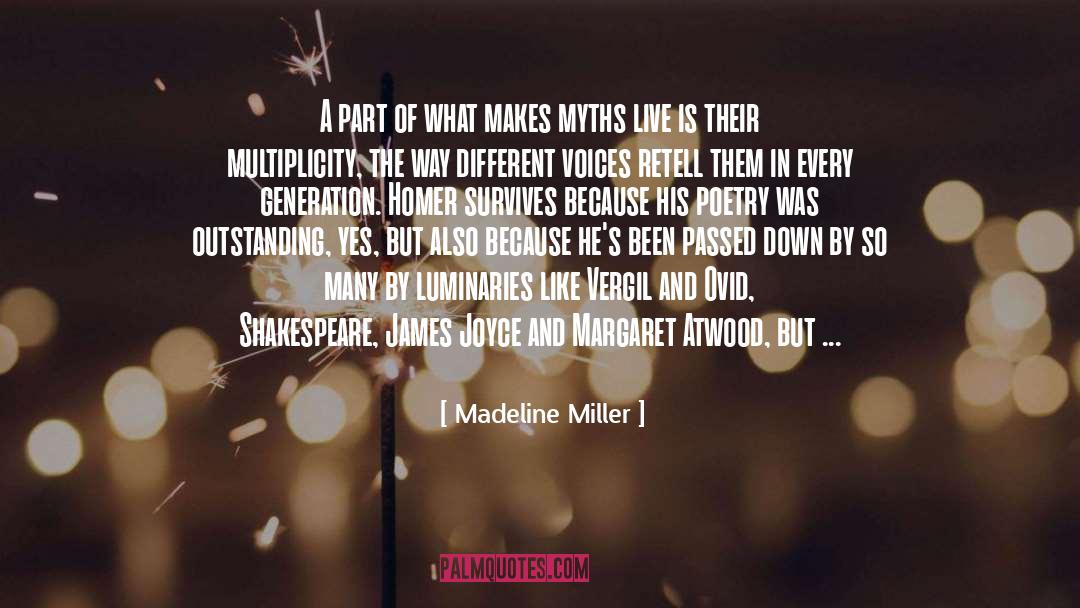 Different Voices quotes by Madeline Miller