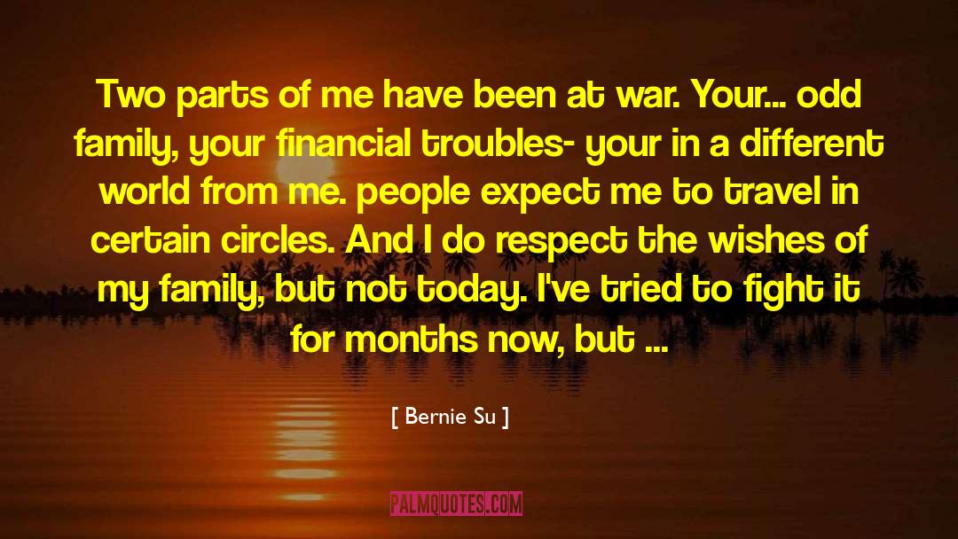 Different World quotes by Bernie Su