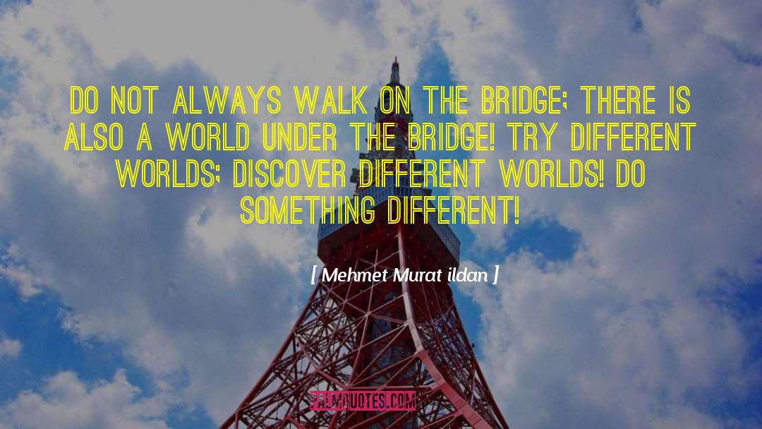 Different Worlds quotes by Mehmet Murat Ildan