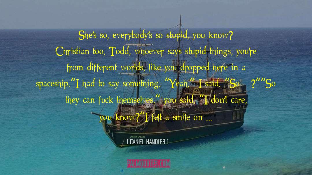 Different Worlds quotes by Daniel Handler