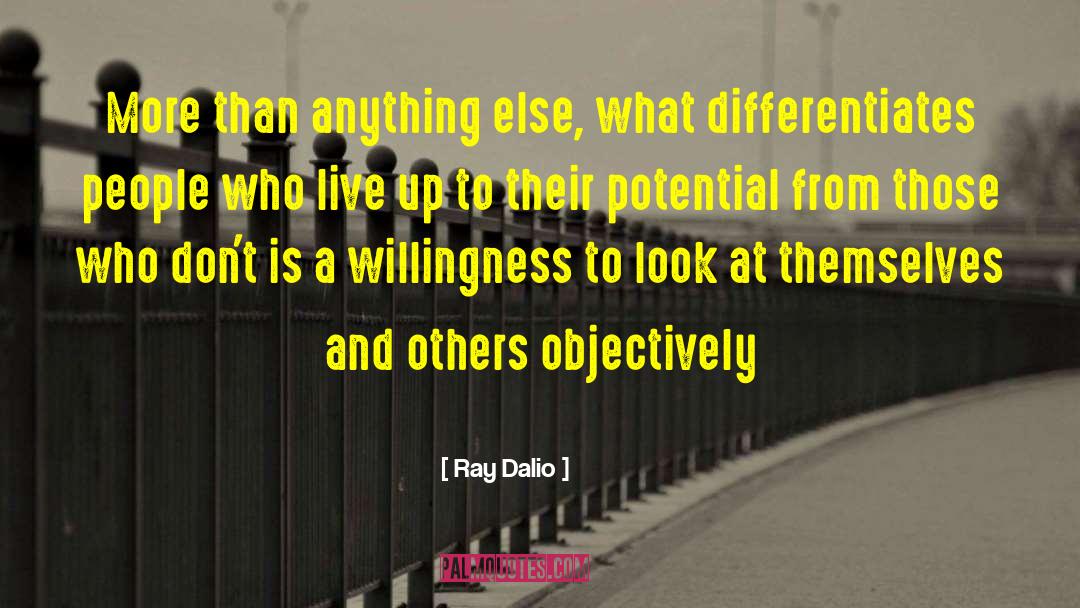 Differentiates quotes by Ray Dalio