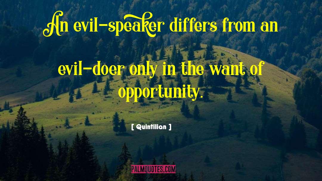 Differs quotes by Quintilian