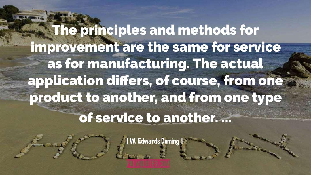 Differs quotes by W. Edwards Deming