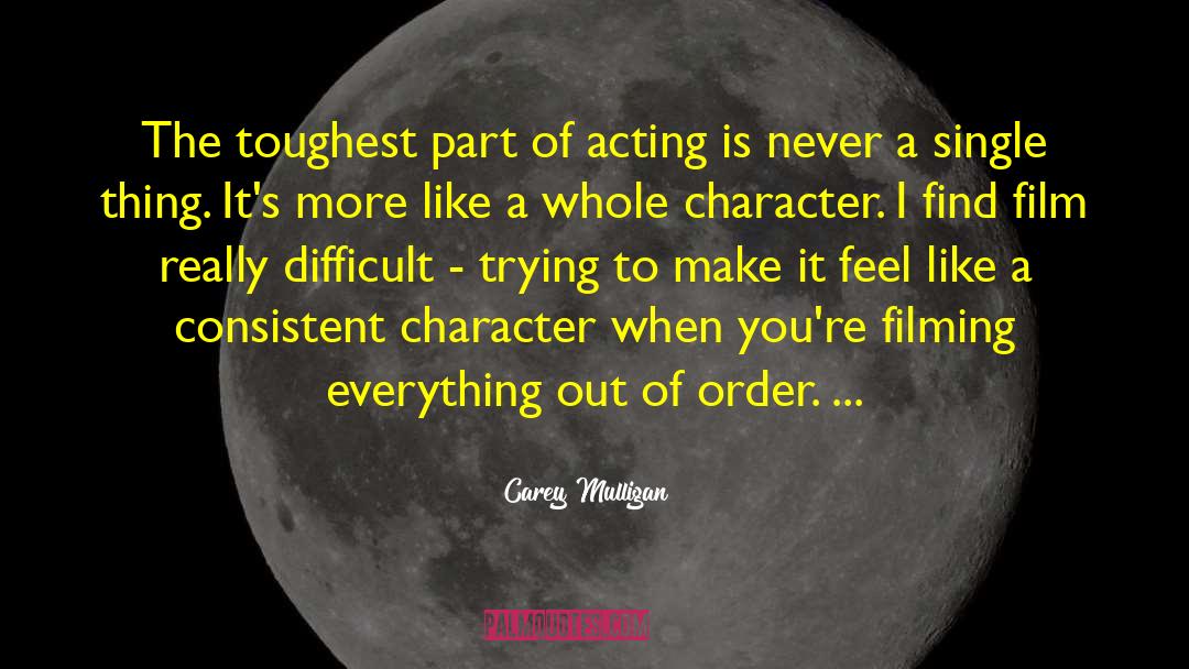 Difficult Books quotes by Carey Mulligan