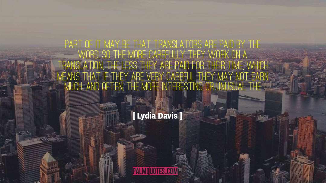 Difficult Books quotes by Lydia Davis