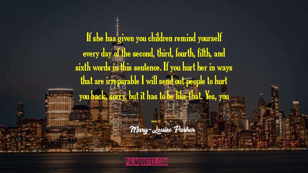 Difficult Childhood quotes by Mary-Louise Parker