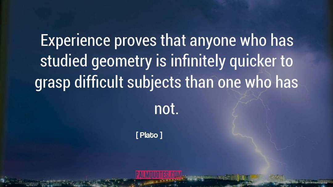 Difficult Subjects quotes by Plato